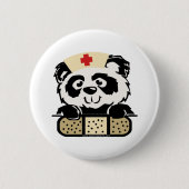 Badge Rond 5 Cm Panda (Devant)