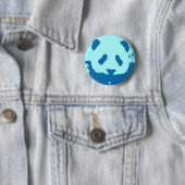 Badge Rond 5 Cm Panda bébé (En situation)