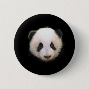 Badge Rond 5 Cm Panda bébé