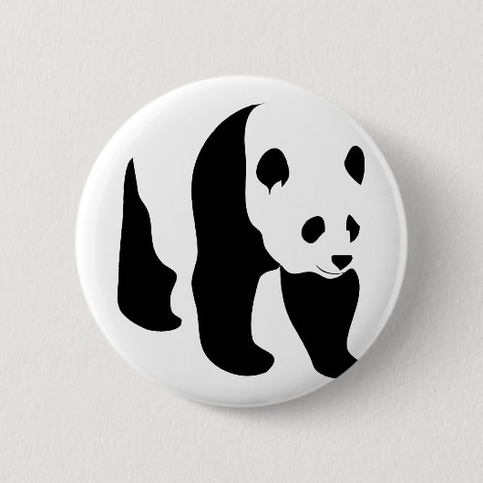 Badge Rond 5 Cm Panda ! ! Bouton (Devant)