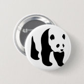 Badge Rond 5 Cm Panda ! ! Bouton (Devant & derrière)