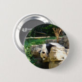 Badge Rond 5 Cm Panda chaud (Devant & derrière)