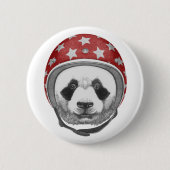 Badge Rond 5 Cm Panda de casse-cou (Devant)