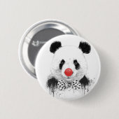 Badge Rond 5 Cm Panda de clown (Devant & derrière)