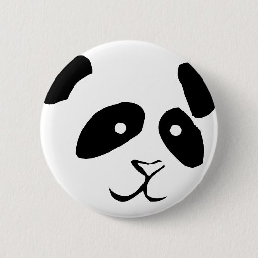 BADGE ROND 5 CM PANDA FACE (Devant)