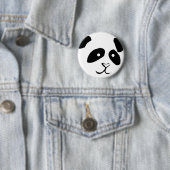 BADGE ROND 5 CM PANDA FACE (En situation)