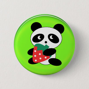 Badge Rond 5 Cm panda géant