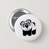 Badge Rond 5 Cm Panda Goofkins Cute (Devant & derrière)