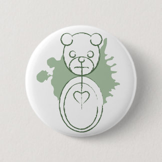 Badge Rond 5 Cm panda splatz.