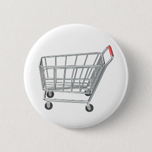 Badge Rond 5 Cm Panier en métal vide