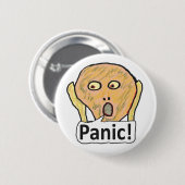 Badge Rond 5 Cm Panique ! (Devant & derrière)