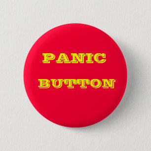 BADGE ROND 5 CM PANIQUE, BOUTON