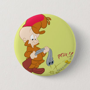 Badge Rond 5 Cm Panne d'arme d'ELMER FUDD™