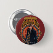 Badge Rond 5 Cm Panneau Art nouveau permanent NEWT SCAMANDER™ (Devant & derrière)
