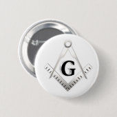 Badge Rond 5 Cm Panneau franc-maçonnerie (Devant & derrière)