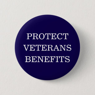 Badge Rond 5 Cm Panneau politique pour la protection des avantages