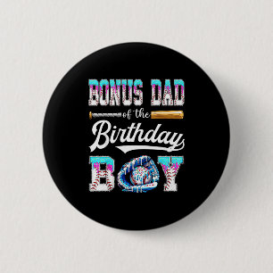 Badge Rond 5 Cm Papa bonus du garçon qui fête son anniversaire Bas