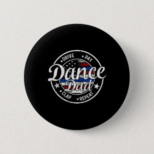 Badge Rond 5 Cm Papa Danse Danse Vintage Danse américaine Danse Pè