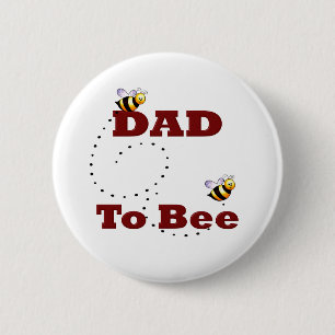Badge Rond 5 Cm Papa doit être