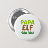 BADGE ROND 5 CM PAPA ELF (Devant & derrière)