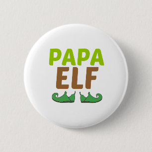 BADGE ROND 5 CM PAPA ELF