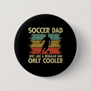 Badge Rond 5 Cm Papa Foot Vintage Exactement Comme Un Papa Normal