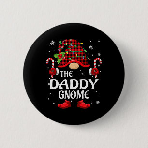 Badge Rond 5 Cm Papa Lutin Pyjamas De Noël Assortis Pour La Famill
