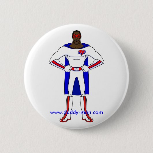 Badge Rond 5 Cm Papa-Man'sButton (Devant)