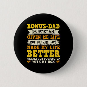 Badge Rond 5 Cm Papa Merci D'Avoir Pris Ma Mère