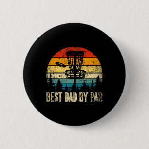 Badge Rond 5 Cm Papa Par Disque Vintage Golf Drôle Papa Fête des p