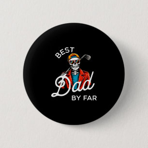 Badge Rond 5 Cm Papa par drôle de chemise de golf papa