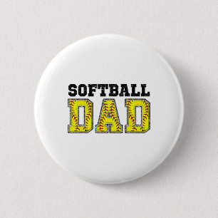 Badge Rond 5 Cm Papa tendre Joyeuse Fête des Pères Hommes Femme Fi