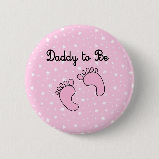 Badge Rond 5 Cm Papa to Be (Fille) (Devant)