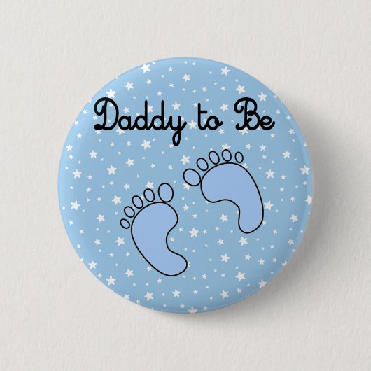 Badge Rond 5 Cm Papa to Be (Garçon) (Devant)