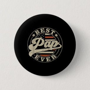 Badge Rond 5 Cm Papa toujours un drapeau américain drôle fête des