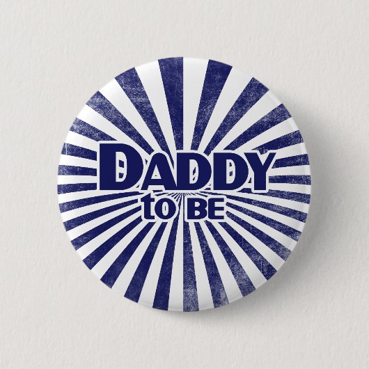Badge Rond 5 Cm Papa va être (Devant)