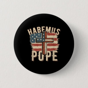 Badge Rond 5 Cm Pape Léon Xiv Église Catholique Foi Chrétienne Pap
