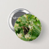 Badge Rond 5 Cm Papillon (Devant & derrière)