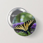 Badge Rond 5 Cm Papillon (Devant & derrière)