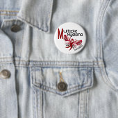 Badge Rond 5 Cm PAPILLON 3,1 de myélome multiple (En situation)