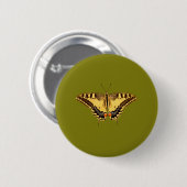 Badge Rond 5 Cm Papillon dansant (Devant & derrière)