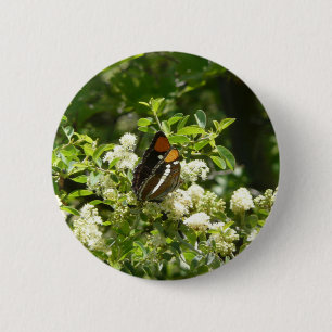 Badge Rond 5 Cm Papillon Soeur de Californie à Yosemite