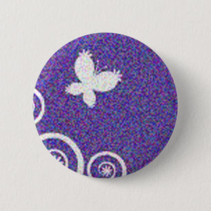 Badge Rond 5 Cm Papillons