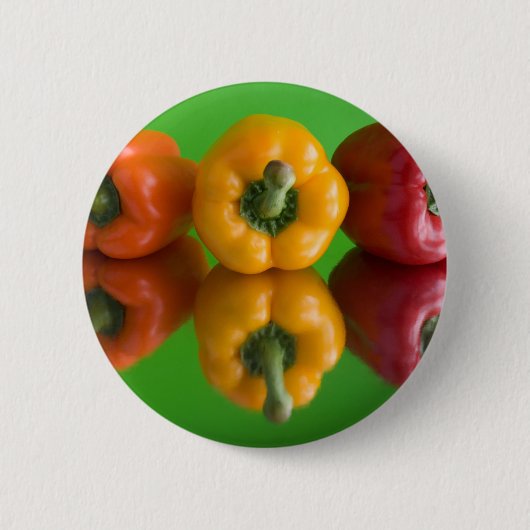 Badge Rond 5 Cm paprika coloré (Devant)
