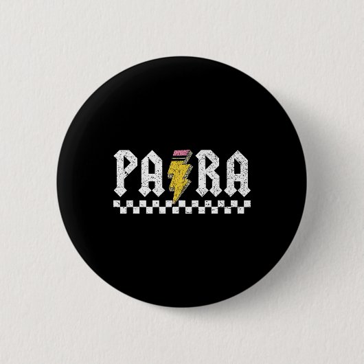 Badge Rond 5 Cm Para Squad Paraprofessionnel Para Enseignant (Devant)
