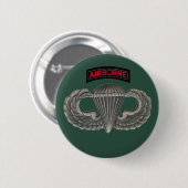 Badge Rond 5 Cm Parachutiste (Devant & derrière)