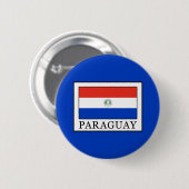 Badge Rond 5 Cm Paraguay (Devant & derrière)