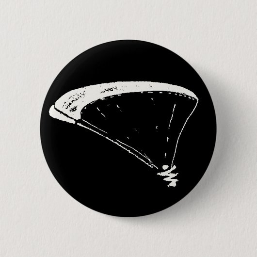 Badge Rond 5 Cm Parapentisme (Devant)