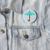 Badge Rond 5 Cm Parapluie d'eau (En situation)
