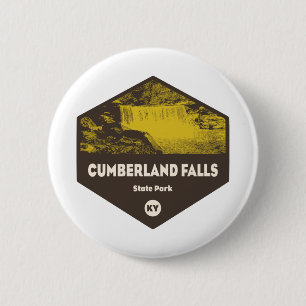 Badge Rond 5 Cm Parc d'état de Cumberland Falls Kentucky